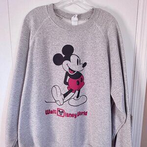 Womens Walt Disney World Mickey Sweatshirt size XL